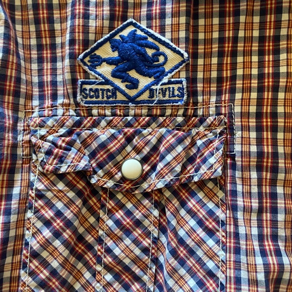 Scotch and Soda pearl snap shirt. - Picture 4 of 5